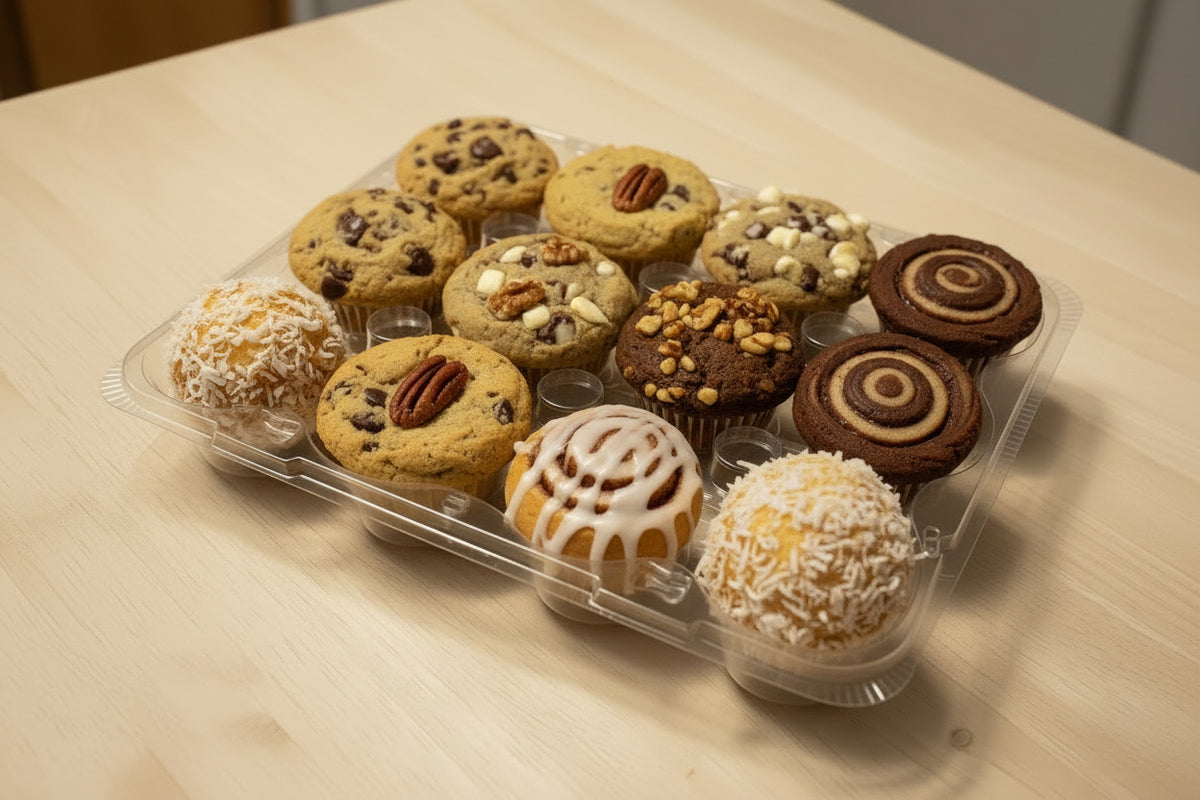 Create your own…12 Pack Mini Banana Bread Cupcakes