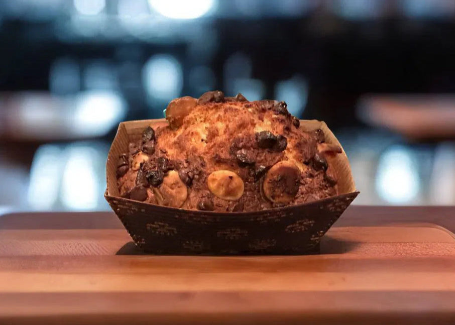 Chocolate Chip Macadamia Banana Bread Mini