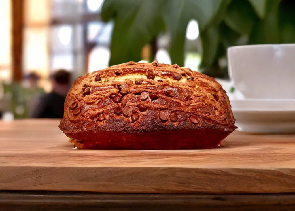Peanut Butter Chocolate Chip Banana Bread