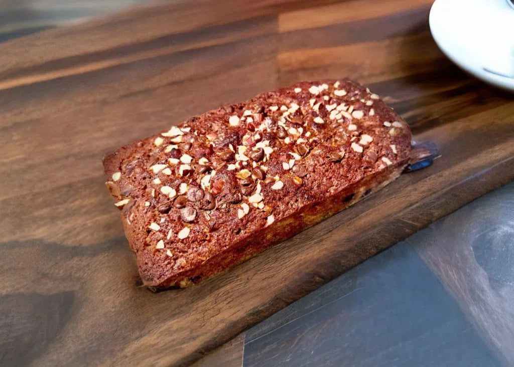 Almond Chocolate Chip Banana Bread