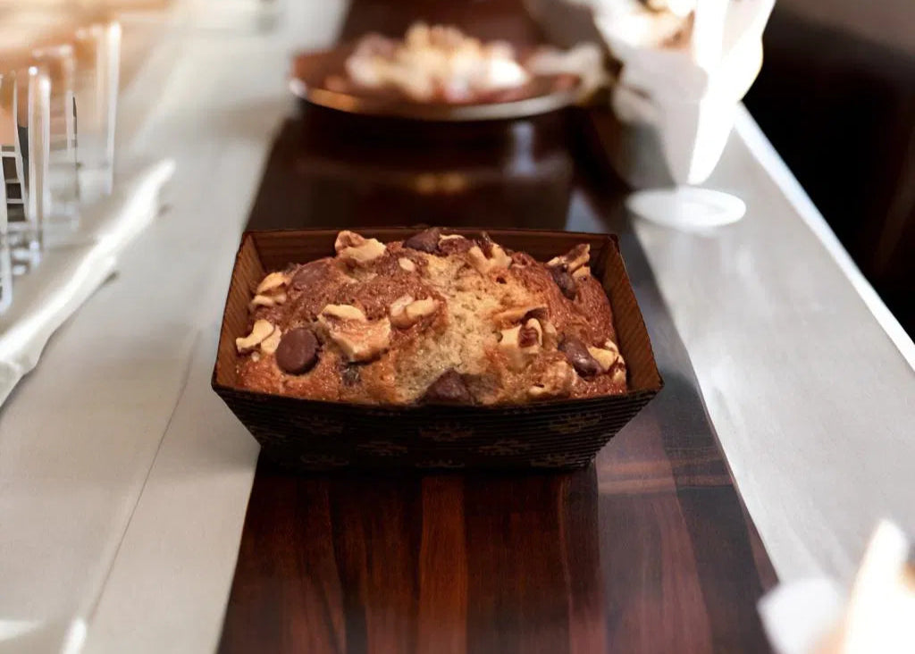 Chocolate Chip, Cinnamon & Walnut Banana Bread Mini