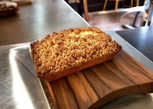 Apple Cinnamon Crumble Banana Bread