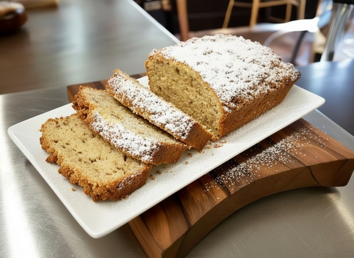 Apple Cinnamon Crumble Banana Bread