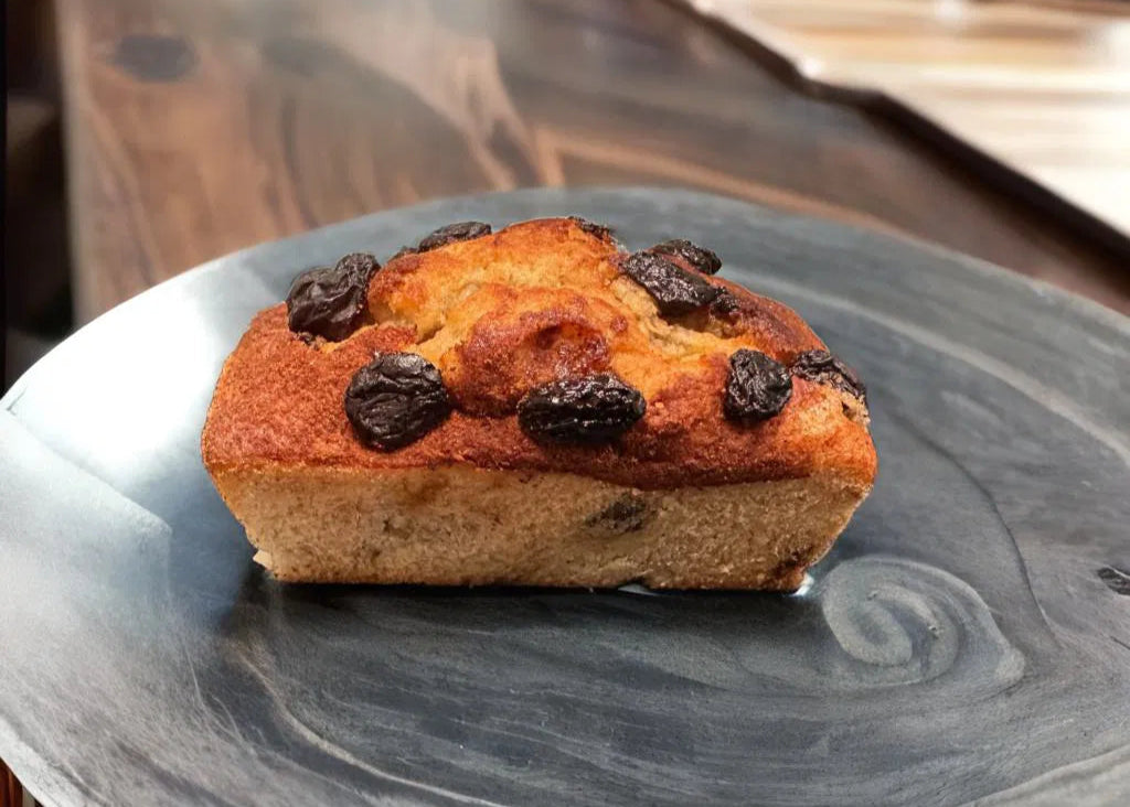 Cinnamon Raisin Banana Bread Mini