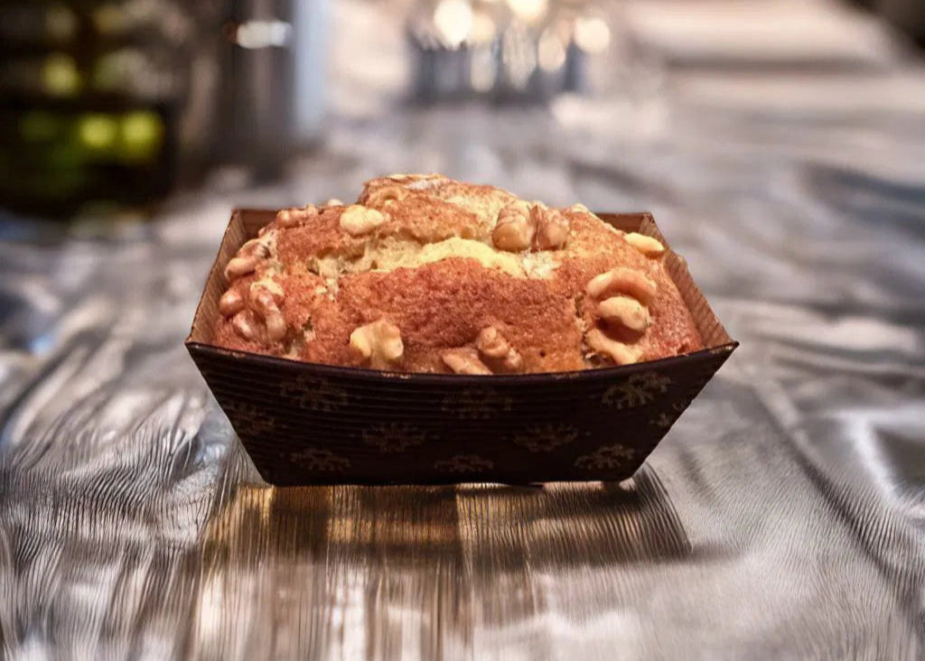 Cinnamon Walnut Banana Bread Mini