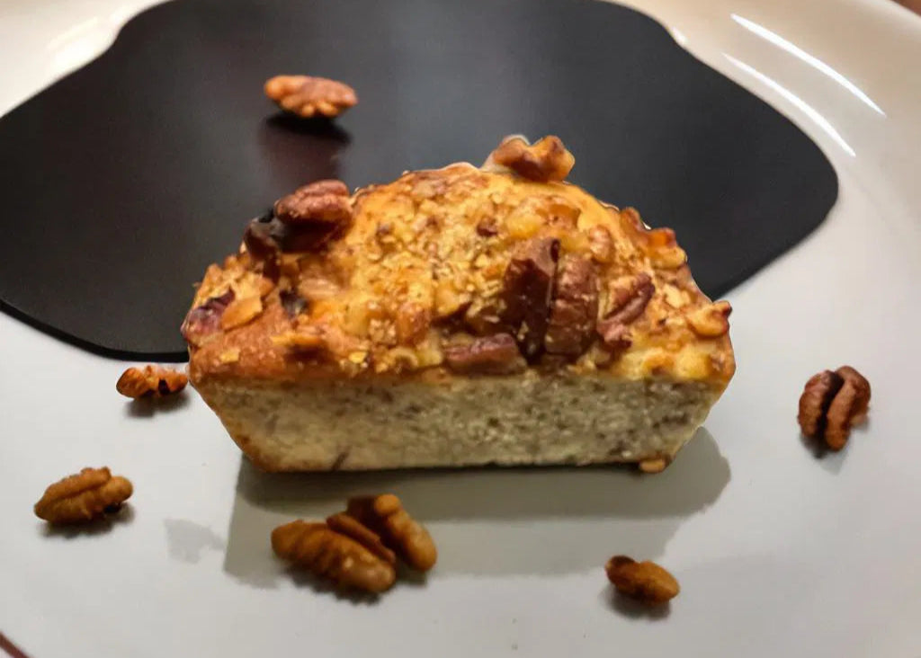 Mixed Nut: Pecan and Walnut Banana Bread Mini