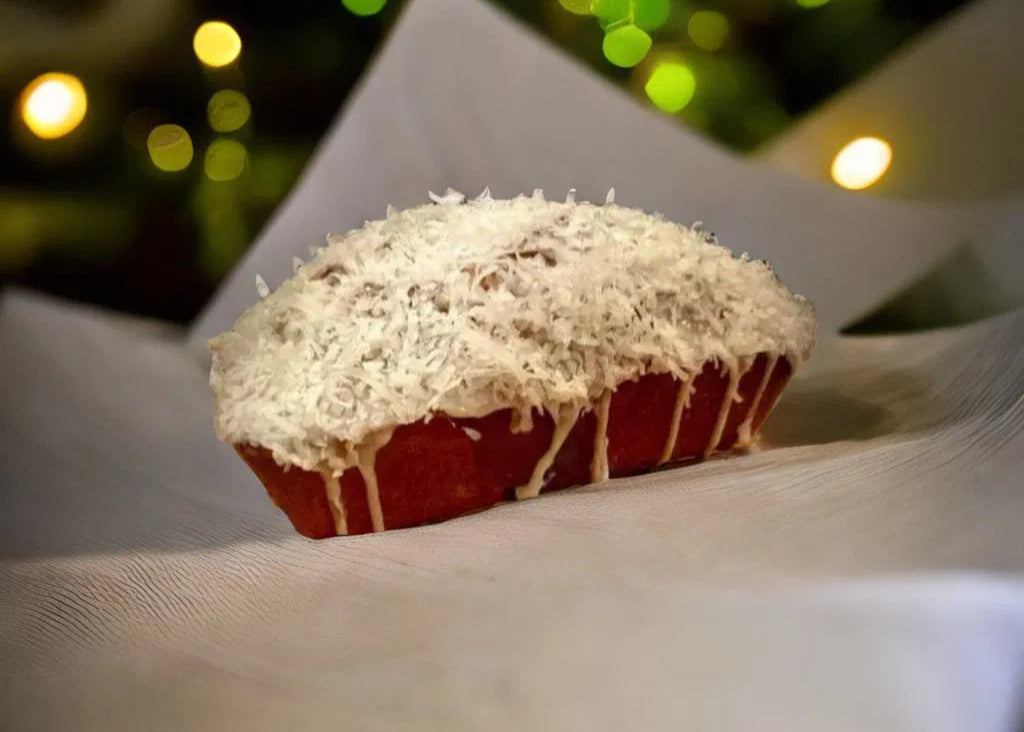 Melanie's Special: Vanilla Frosted Coconut Banana Bread