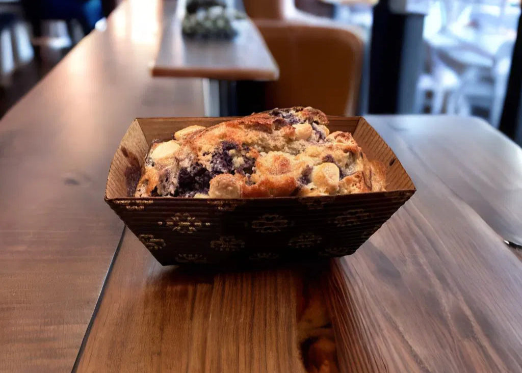 Ube (Purple Yam) White Chocolate Banana Bread Mini