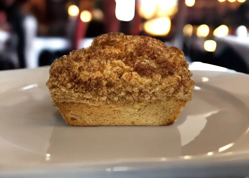 Apple Cinnamon Crumble Banana Bread Mini