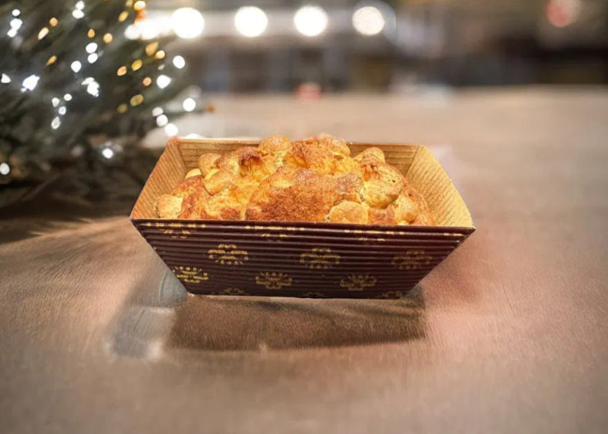 White Chocolate Chip Cinnamon Banana Bread Mini