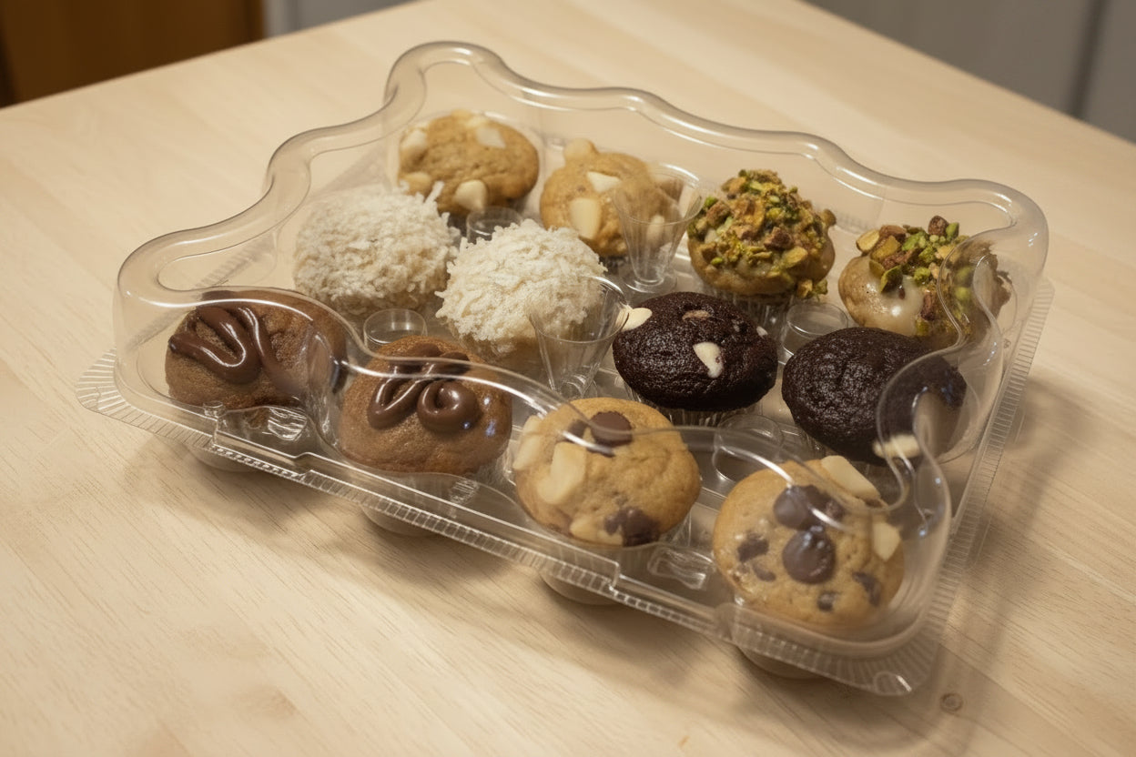 12 Pack Signature Mini Banana Bread Cupcakes
