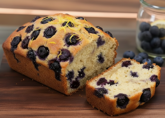 Lemon Blueberry Banana Bread Mini