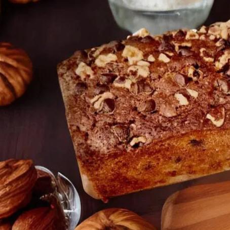 Chocolate Chip Walnut Banana Bread