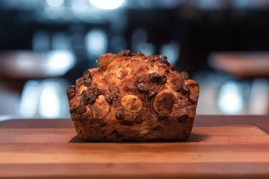 Chocolate Chip Macadamia Banana Bread Mini