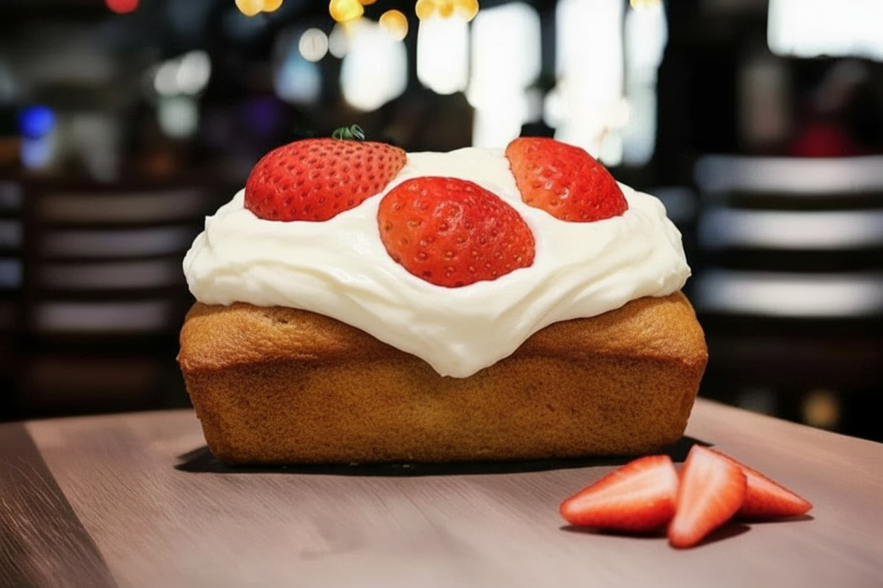 Strawberry Cream Cheese Banana Bread Mini