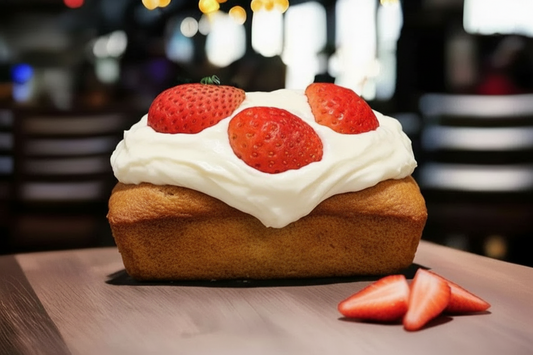 Strawberry Cream Cheese Banana Bread Mini