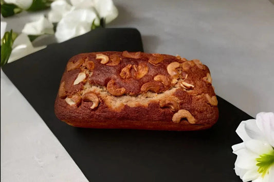 Cinnamon Cashew Banana Bread