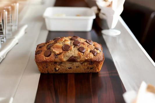 Chocolate Chip, Cinnamon & Walnut Banana Bread Mini