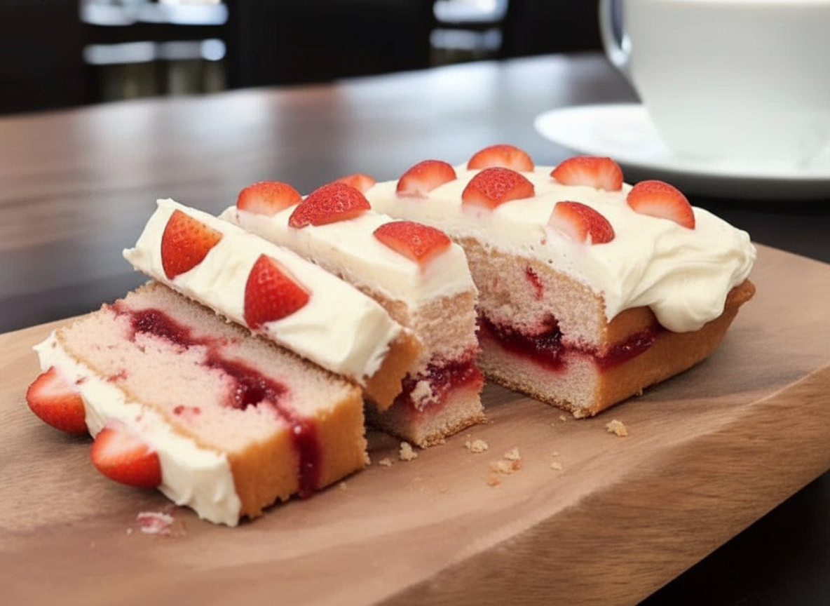 Strawberry Cream Cheese Banana Bread