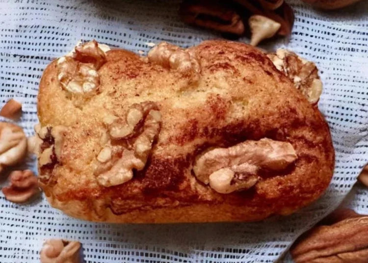 Cinnamon Walnut Banana Bread Mini