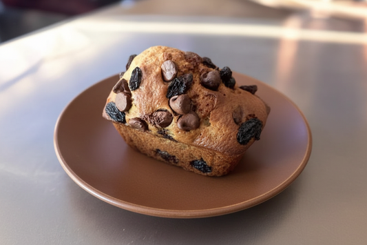 Chocolate Raisin Banana Bread Mini