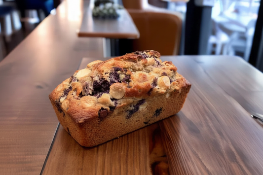 Ube (Purple Yam) White Chocolate Banana Bread Mini