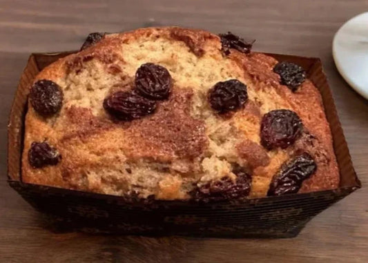 Cinnamon Raisin Banana Bread Mini