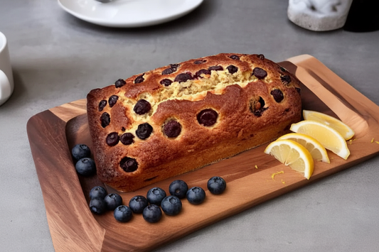 Lemon Blueberry Banana Bread