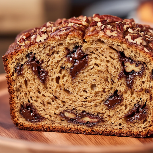 Chocolate Chip Pecan Banana Bread