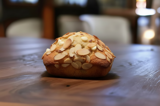Almond White Chocolate Chip Banana Bread Mini