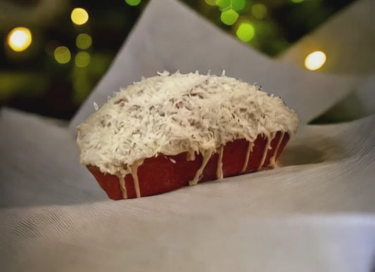 Melanie's Special: Vanilla Frosted Coconut Banana Bread